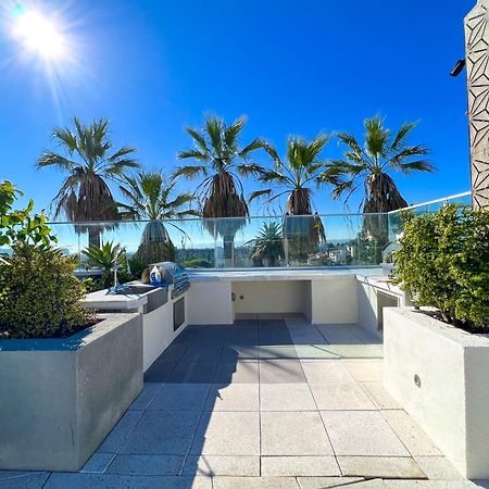 Downtown Los Angeles Skyline Balcony View Modern Penthouse Екстериор снимка